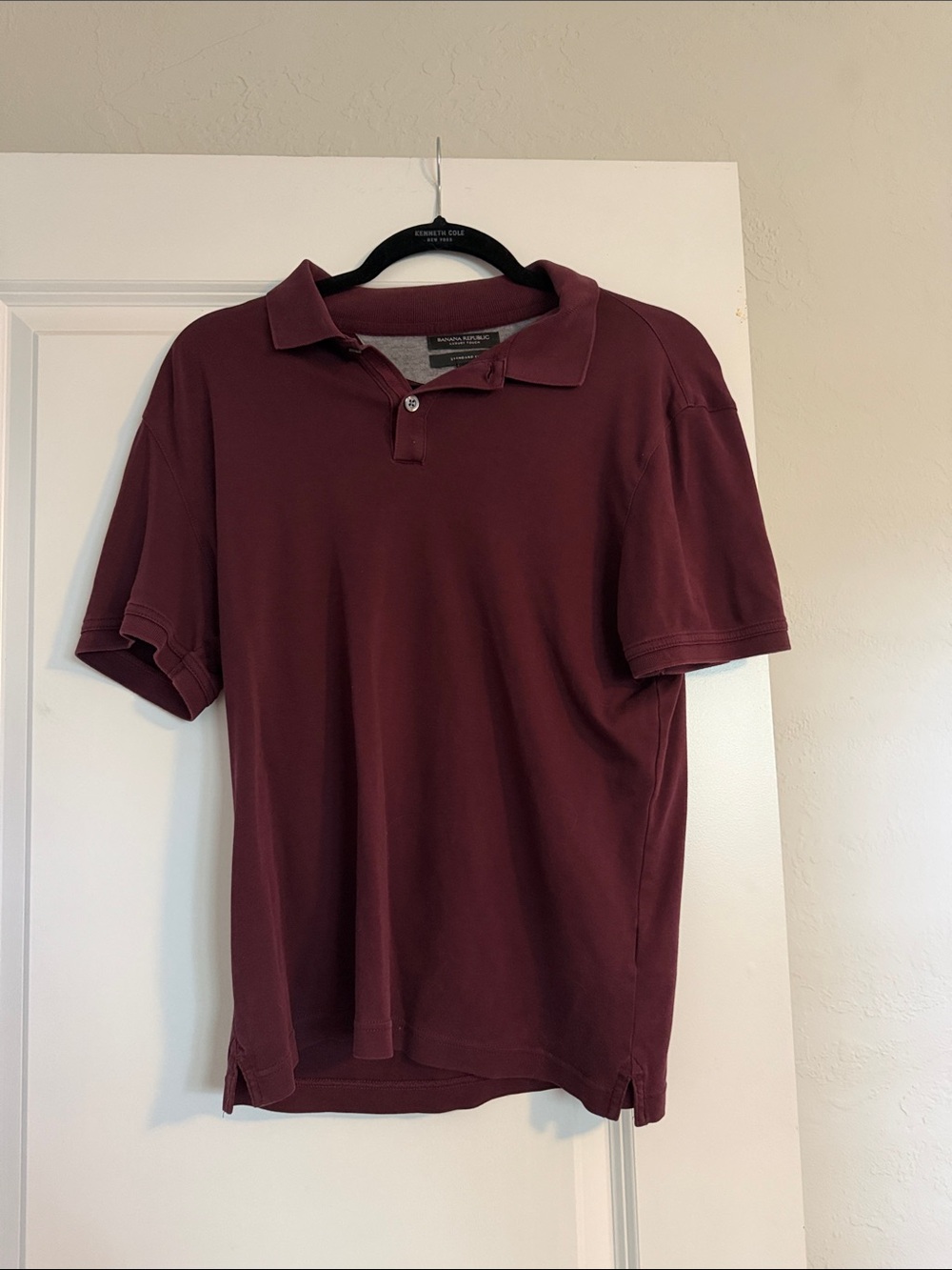 Banana Republic Burgundy Polo